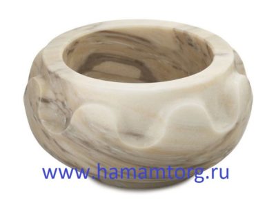 Курна из мрамора для хамама