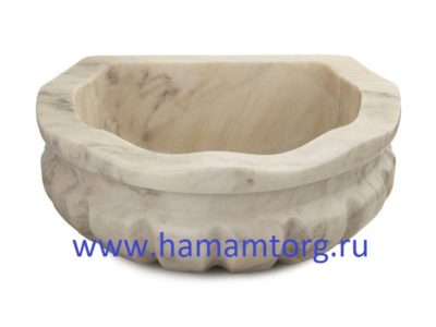 Курна из мрамора для хамама