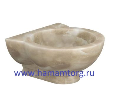 Курна из мрамора для хамама