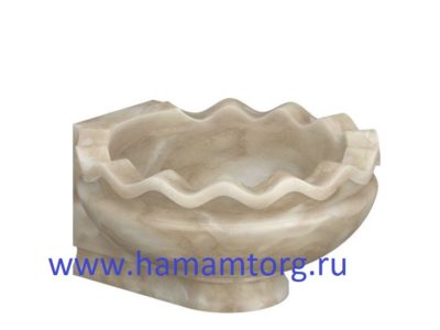 Курна из мрамора для хамама