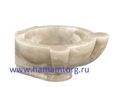Курна из мрамора для хамама
