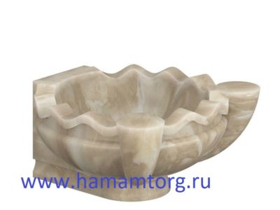 Курна из мрамора для хамама