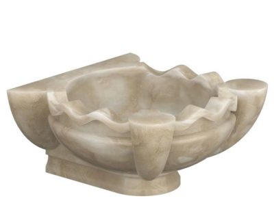 Курна из мрамора для хамама