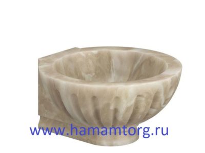 Курна из мрамора для хамама