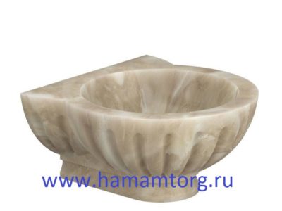 Курна для хамама из мрамора