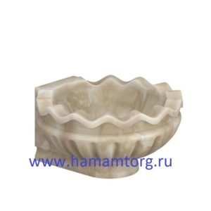 Курна из мрамора для хамама