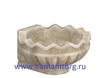 Курна из мрамора для хамама