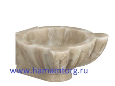 Курна из мрамора для хамама
