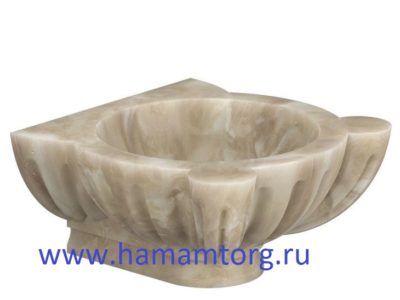 Курна для хамама из мрамора