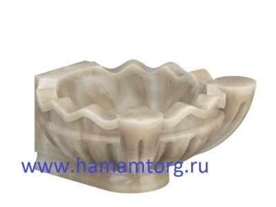 Курна из мрамора для хамама