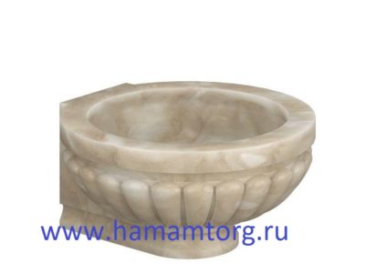Курна из мрамора для хамама