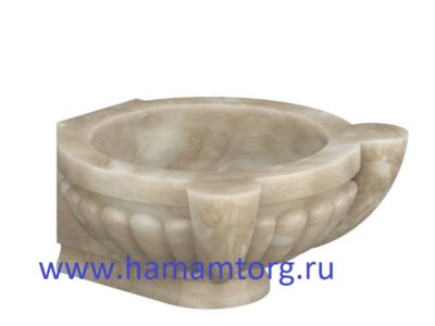 Курна из мрамора для хамама