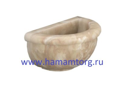 Курна из мрамора для хамама