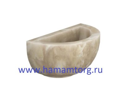 Курна для хамама из мрамора