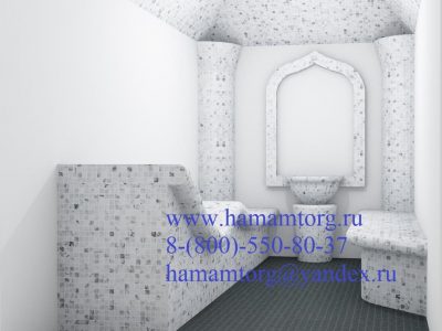 Проект готового хамама 00
